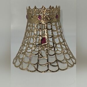 Bath & Body Works Gold Candle Holder